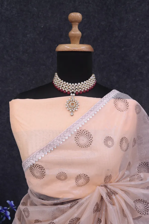 Cream_Organza_Dyed_Bollywood_Saree_For_Women