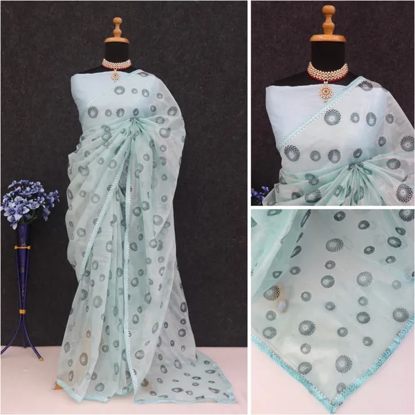 Light_Blue_Organza_Dyed_Bollywood_Saree_For_Women