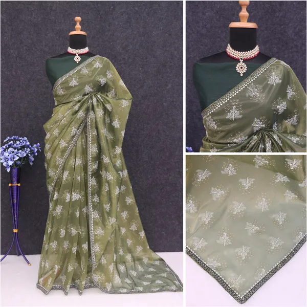 Green_Organza_Printed_Bollywood_Saree_For_Women