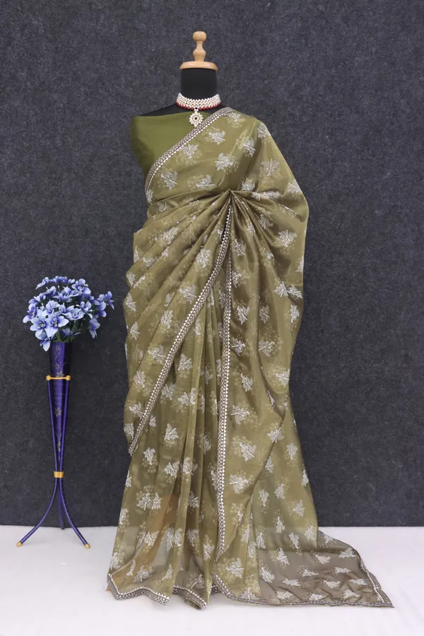 Green_Organza_Printed_Bollywood_Saree_For_Women