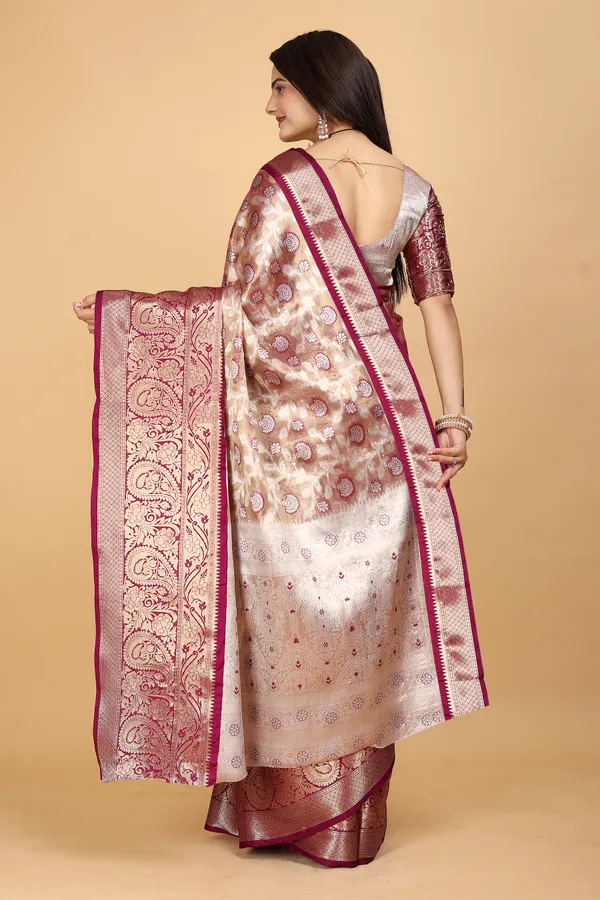 Purple_Tussar_Silk_Woven_Handloom_Saree_For_Women