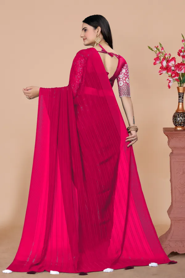 Pink_Georgette_Self_Design_Bollywood_Saree_For_Women
