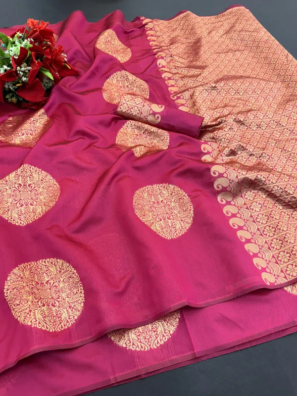 Pink_Cotton_Blend_Woven_Daily_Wear_Saree_For_Women