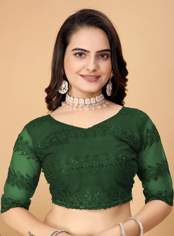 Light_Green_Chiffon_Self_Design_Bollywood_Saree_For_Women
