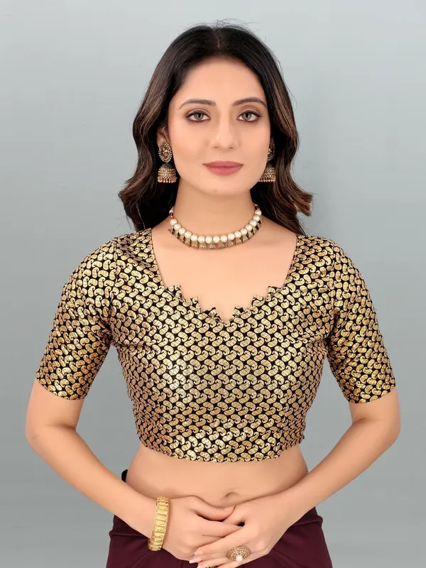 Grey_Lycra_Blend_Embellished_Bollywood_Saree_For_Women