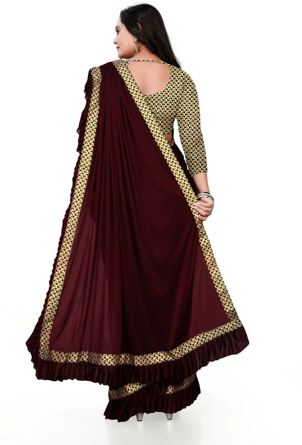 Maroon_Lycra_Blend_Embellished_Bollywood_Saree_For_Women