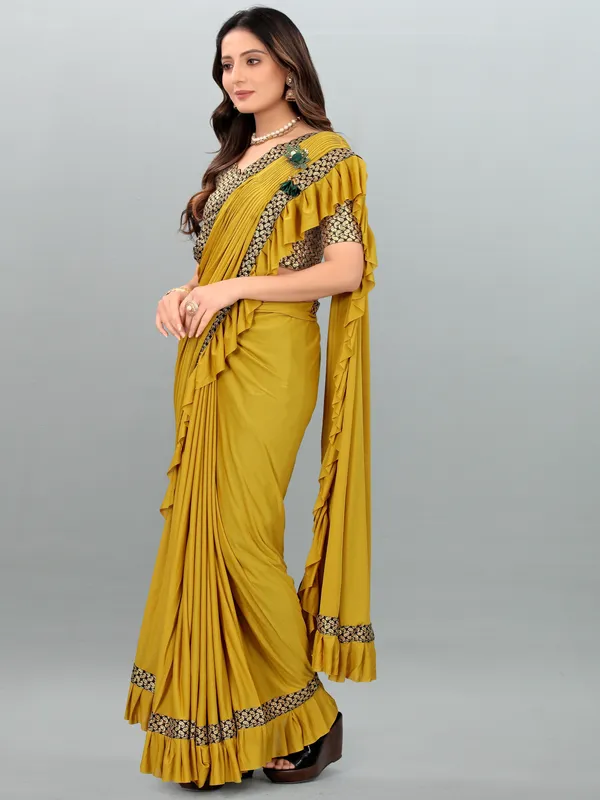 Mustard_Lycra_Blend_Embellished_Bollywood_Saree_For_Women