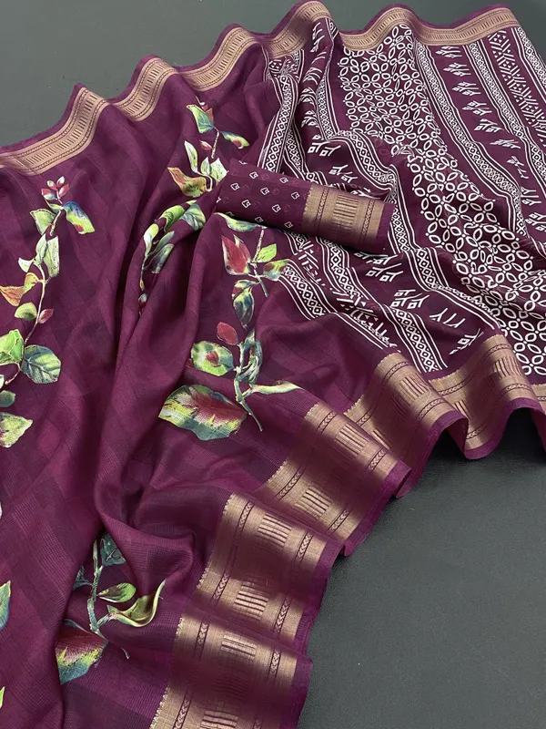 Purple_Georgette_Woven_Banarasi_Saree_For_Women