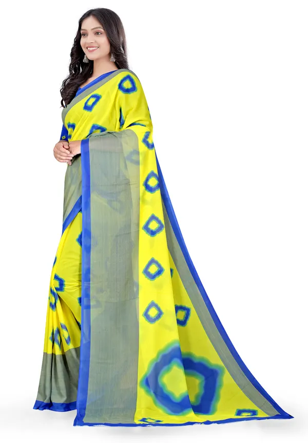 Blue_Georgette_Printed_Daily_Wear_Saree_For_Women
