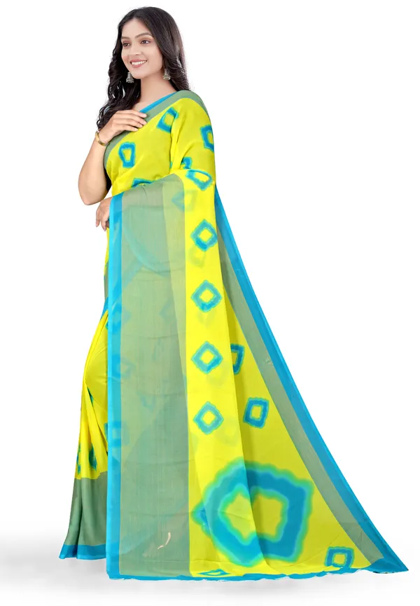 Light_Blue_Georgette_Printed_Daily_Wear_Saree_For_Women