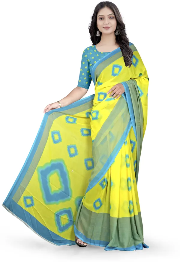 Light_Blue_Georgette_Printed_Daily_Wear_Saree_For_Women