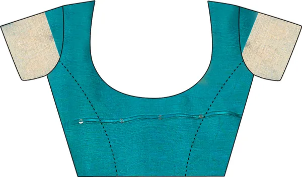 Blue_Organza_Woven_Bollywood_Saree_For_Women