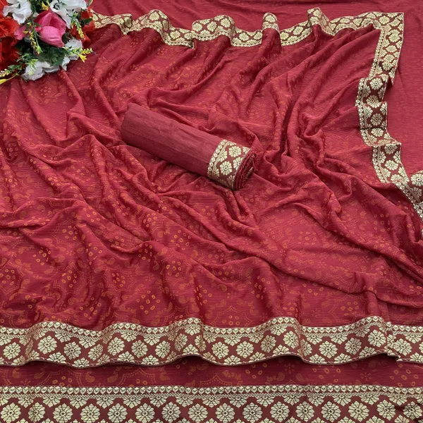 Purple_Lycra_Blend_Printed_Banarasi_Saree_For_Women