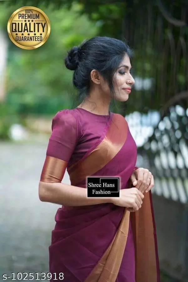 Dark_Green_Georgette_Woven_Bollywood_Saree_For_Women
