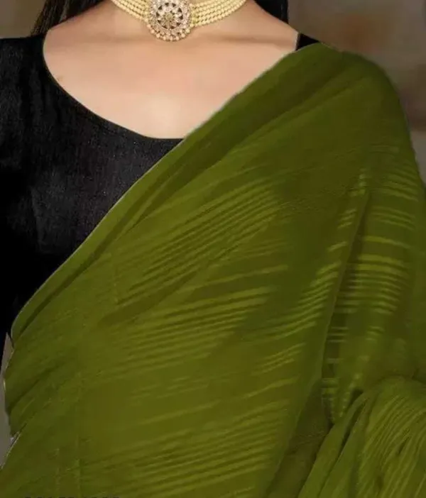 Green_Art_Silk_Solid/Plain_Daily_Wear_Saree_For_Women