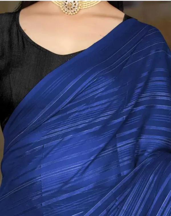 Dark_Blue_Art_Silk_Solid/Plain_Daily_Wear_Saree_For_Women