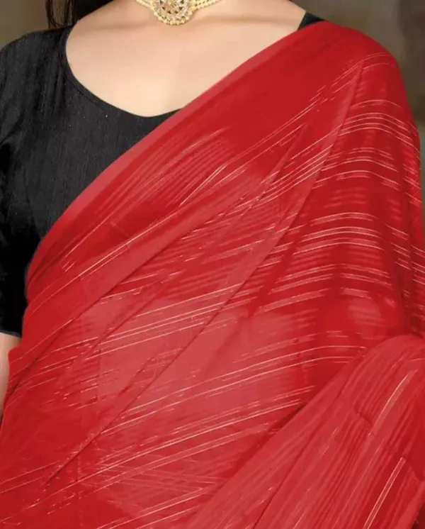 Red_Art_Silk_Solid/Plain_Daily_Wear_Saree_For_Women