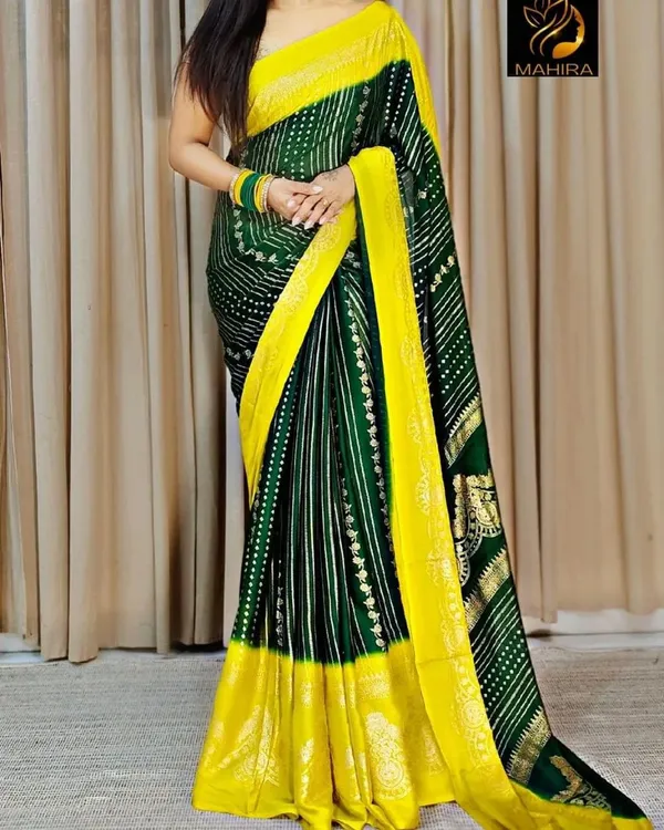 Green_Premium_Poly_Crepe_Saree_For_Women