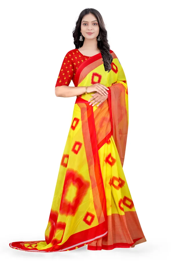 Lemon_Yellow_Art_Silk_Traditional_Saree_For_Women
