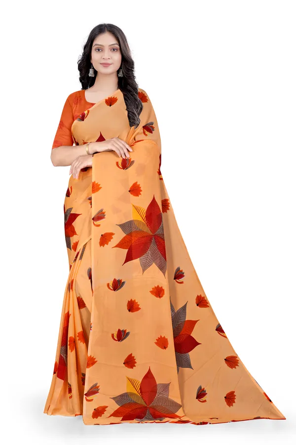 Peach_Art_Silk_Traditional_Saree_For_Women