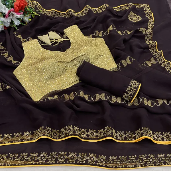 Purple_Premium_Crepe_Saree_For_Women