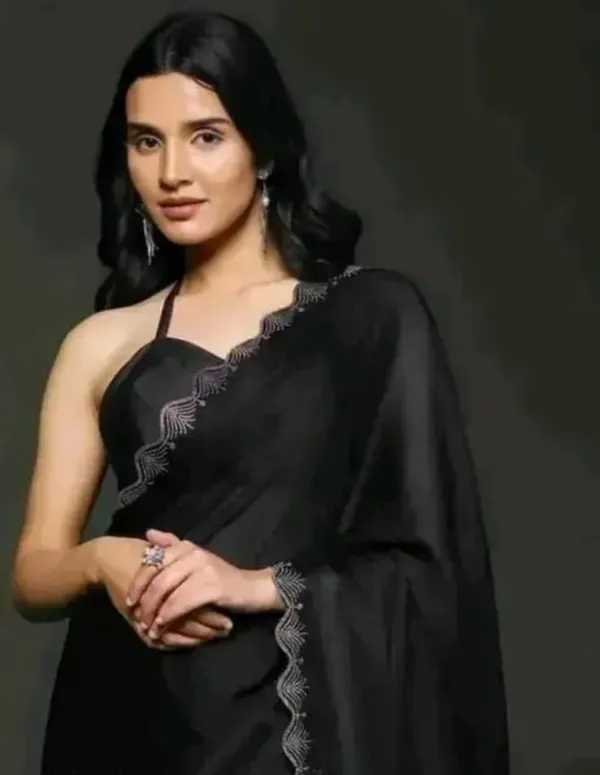 Black_Premium_Art_Silk_Saree_For_Women