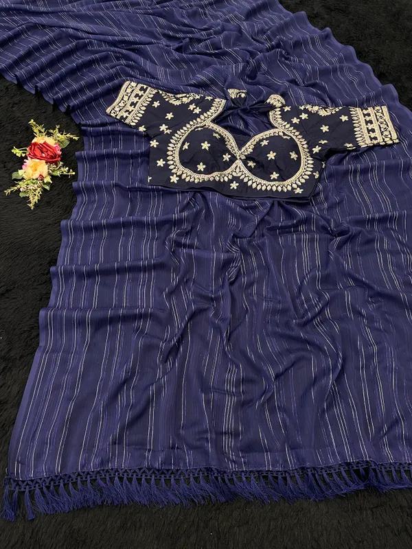Black_Premium_Poly_Silk_Saree_For_Women