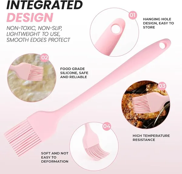 Pink_Silicone_Basting_Pastry_Brush_4_Pcs_for_Oil_Brushes_Set