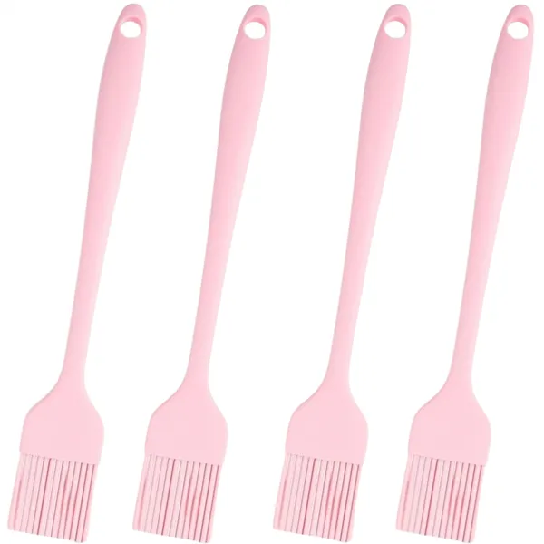 Pink_Silicone_Basting_Pastry_Brush_4_Pcs_for_Oil_Brushes_Set