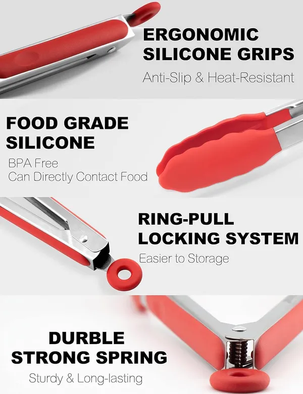 12_Inch_Silicone_Cooking_Tong_(Red)