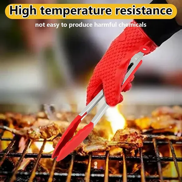 12_Inch_Silicone_Cooking_Tong_(Red)