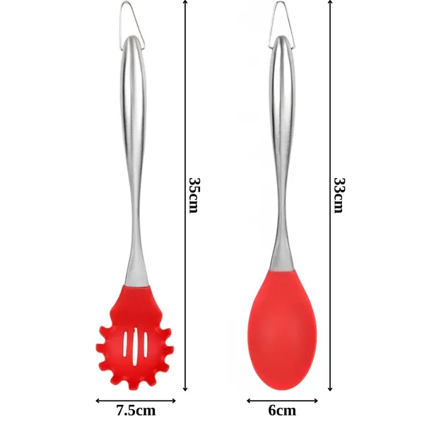 Red_Silicone_Pasta_Fork_and_Solid_Serving_Spoon_Set