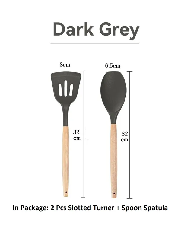 2_Piece_Silicone_Slotted_Turner_And_Spoon_Spatula_Set