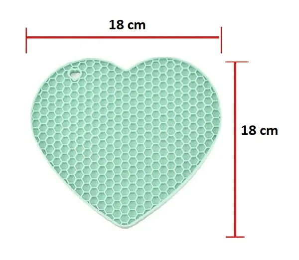 4_Piece_Non-Slip_Silicone_Trivet_Mats_(Green)