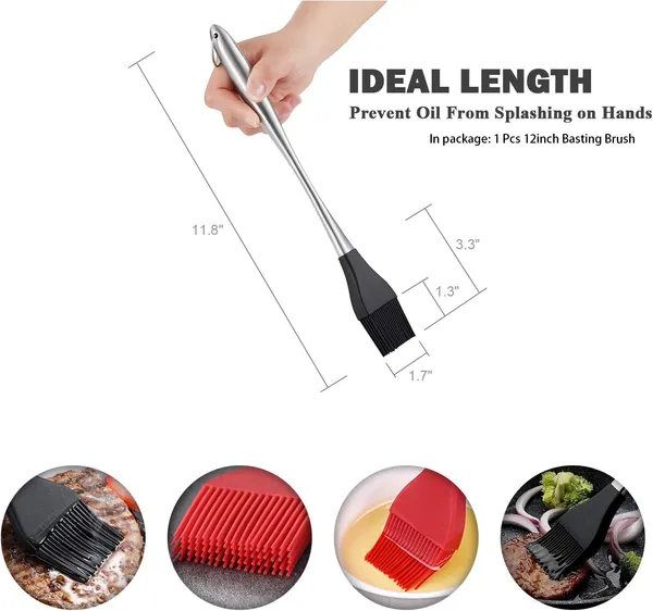 12_Inch_Stainless_Steel_Pastry_Brush_(Black)