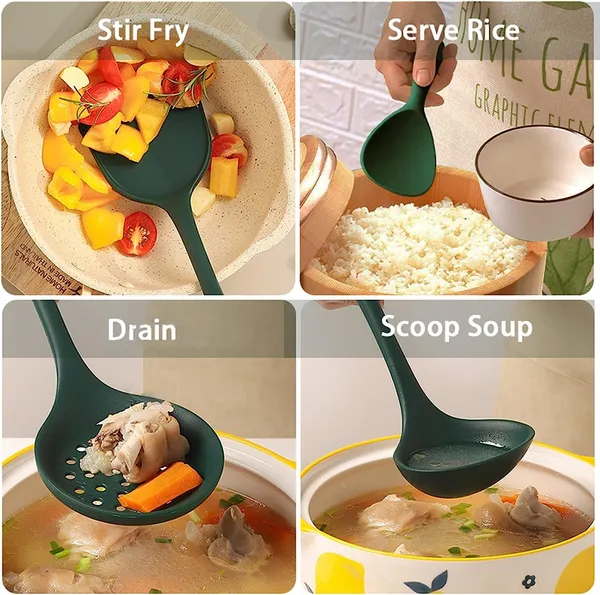 4_Piece_Silicone_Kitchen_Cooking_Utensil_Set_(Green)