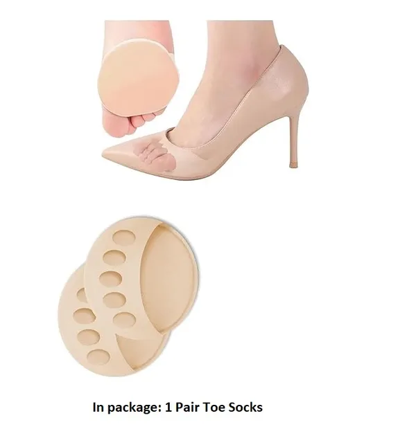 1_Pair_Women's_Toe_Cover_Liner_Socks