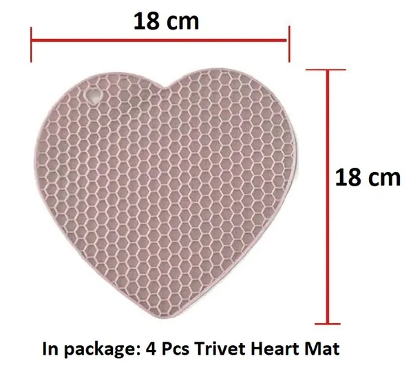 4_Piece_Non-Slip_Silicone_Trivet_Mats_(Brown)