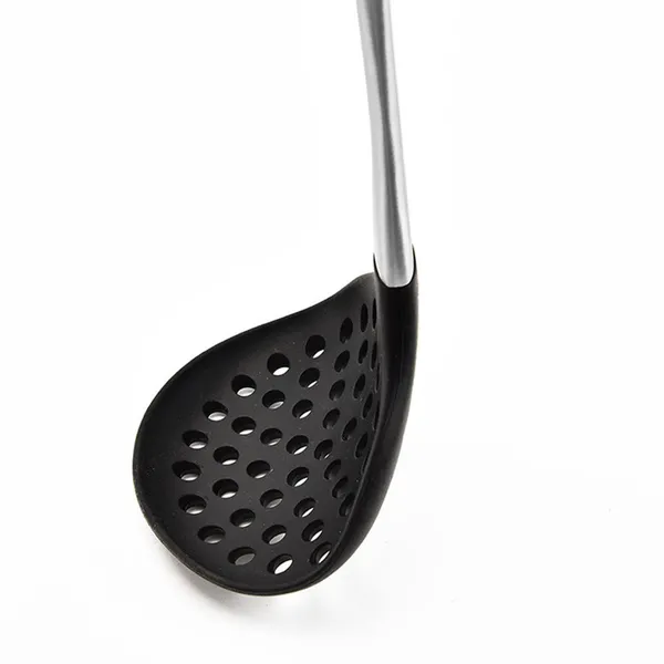 2_Pcs_Black_Silicone_Skimmer_and_Solid_Spoon_Spatula_Set