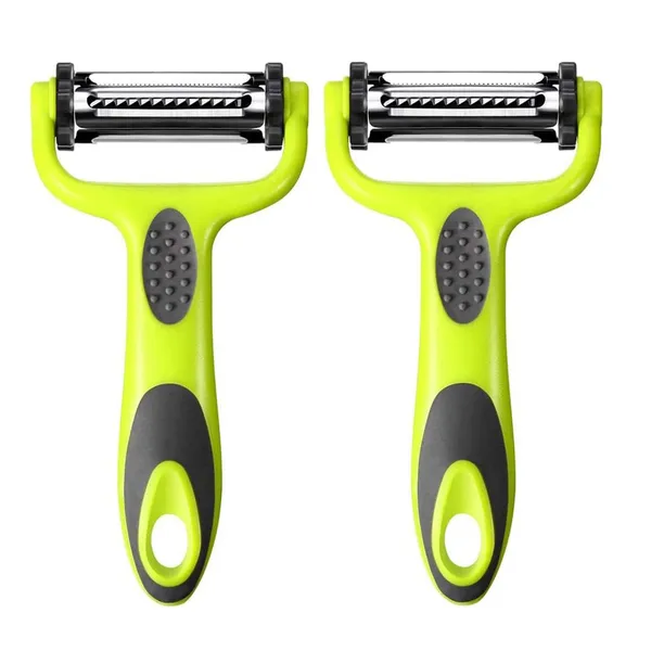 2_Piece_Plastic_3_in_1_Vegetable_Peeler_With_Non_Slip_Handle