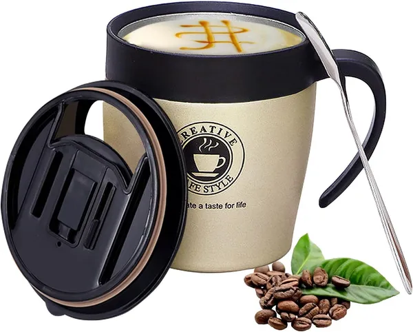 Double_Wall_Insulated_Coffee_Mug_with_Handle,_Spoon_and_Lid