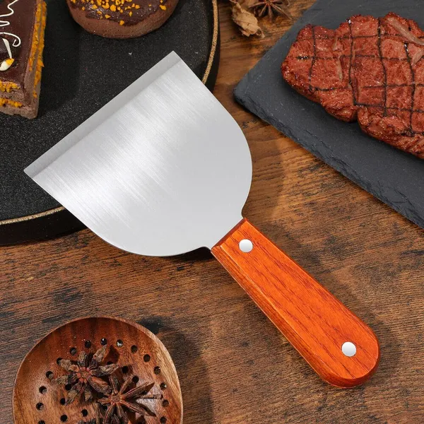 Stainless_Steel_Non-Slip_Wooden_Handle_Spatula_Kitchen