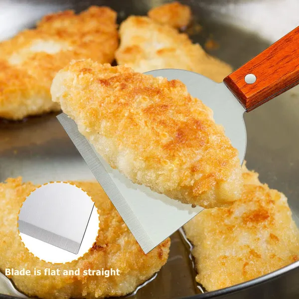 Stainless_Steel_Non-Slip_Wooden_Handle_Spatula_Kitchen