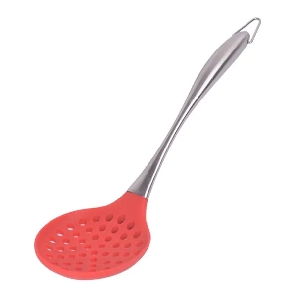 Red_Silicone_Kitchen_Utensil_Slotted_Skimmer_Strainer_Spoon