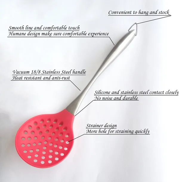 Red_Silicone_Kitchen_Utensil_Slotted_Skimmer_Strainer_Spoon