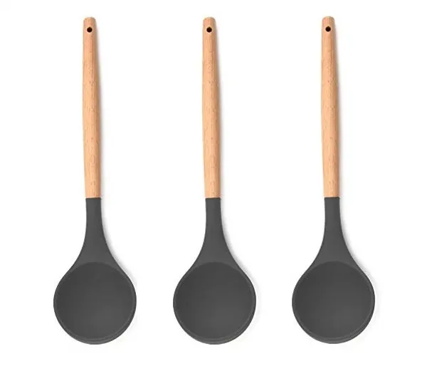 3_Piece_Wooden_Handle_Silicone_Serving_Spoon_Set