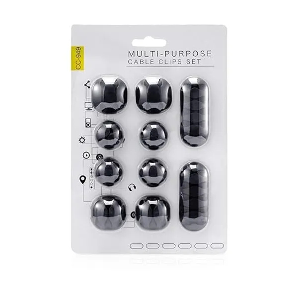 10_Pieces_Set_Wire_Clips_Cable_Protector_For_Office