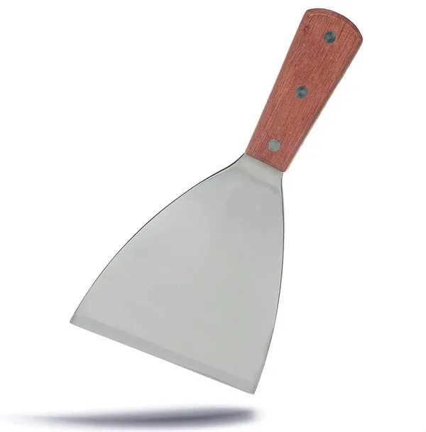 Stainless_Steel__Turner_Spatula_and_Wooden_Handle