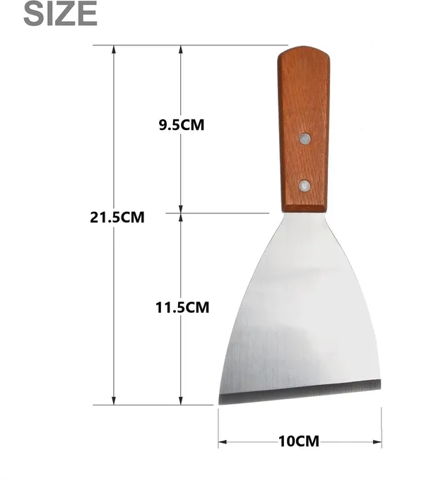 Stainless_Steel__Turner_Spatula_and_Wooden_Handle