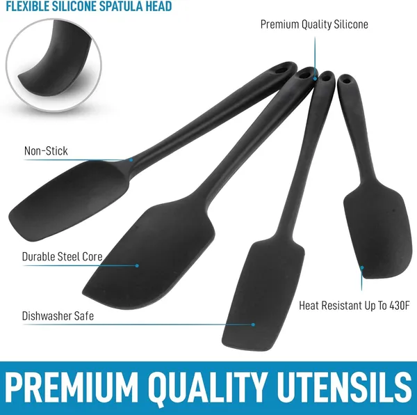 Silicone_Mini,_Large,_Spoon_Spatula_And_Jar_Spatula_Set